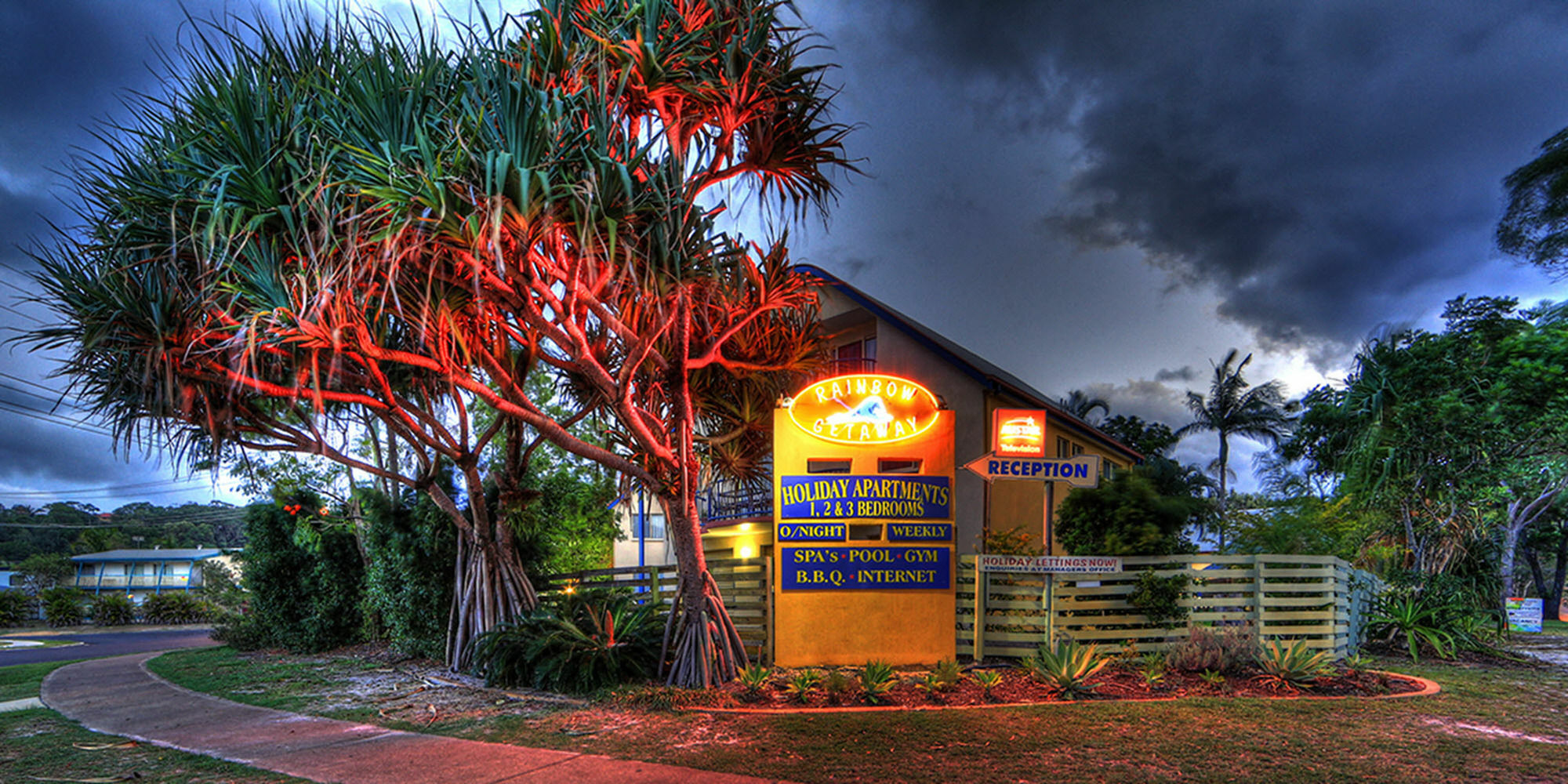 Rainbow Getaway Holiday Apartments Rainbow Beach Exteriör bild